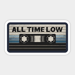 All Time Low Mix Tape Sticker